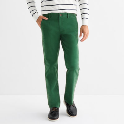 St. John's Bay Stretch Chino Mens Straight Fit Flat Front Pant