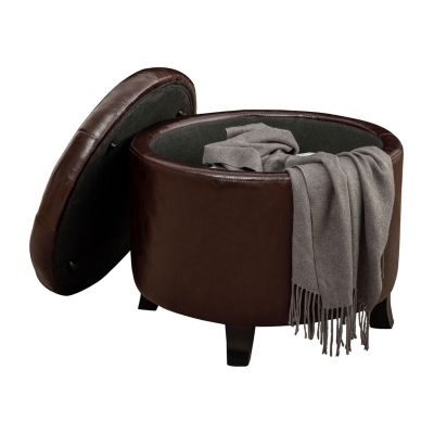 Designs4Comfort Round Ottoman
