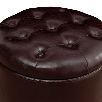 Designs4Comfort Round Ottoman