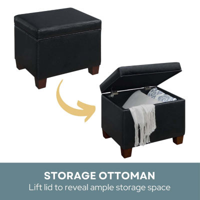 Madison Cushioned Ottoman