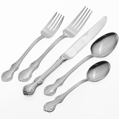 Pfaltzgraff® Everyday Vienna 20pc. Flatware Set, Color Stainless