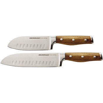 Rachael Ray® Cucina Cutlery 2-pc. Santoku Knife Set - Acacia Wood