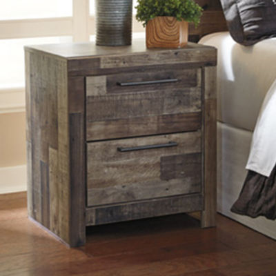 Signature Design By Ashley® Benchcraft® Derekson 2-Drawer Night Stand ...