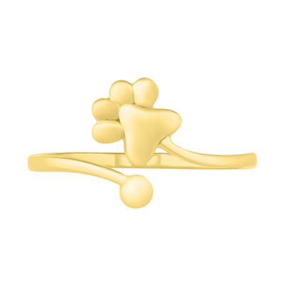 Womens 11mm 10K Gold Dog Tag Band