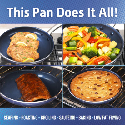 As Seen on TV Blue Diamond 12" Frypan