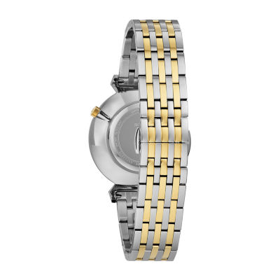 Bulova Regatta Mens Two Tone Stainless Steel Bracelet Watch 98a233