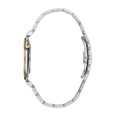 Bulova Regatta Mens Two Tone Stainless Steel Bracelet Watch 98a233