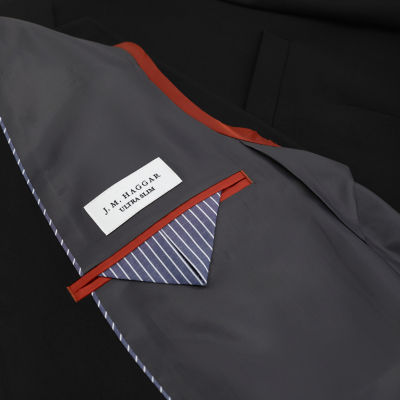 Haggar JMH 4 Way Stretch Ultra Mens Stretch Fabric Super Slim Fit Suit Jacket