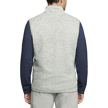 IZOD Mens Big & Tall Big and Tall Advantage Performance Solid Sweater Fleece Vest 