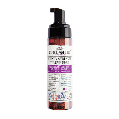 Curlsmith Bouncy Strength Volume Foam Hair Mousse 7.5 Oz. JCPenney