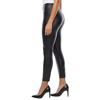Bold Elements Womens High Rise Full Length Leggings, Color: Black