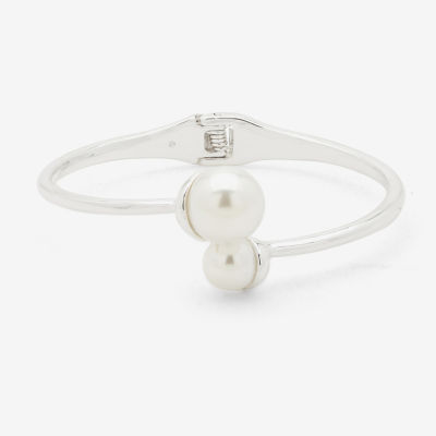 Worthington Silver Tone Womens Cuff Bracelet