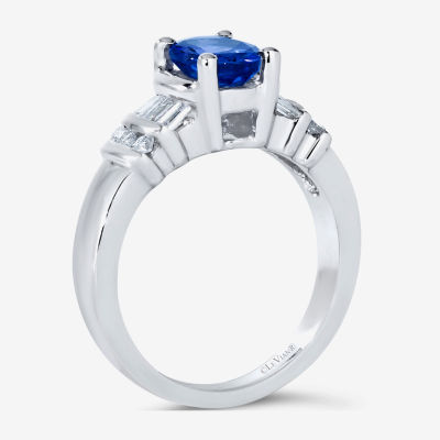 Le Vian® Grand Sample Sale™ Ring featuring Blueberry Tanzanite® Vanilla Diamonds® set in 14K Vanilla Gold