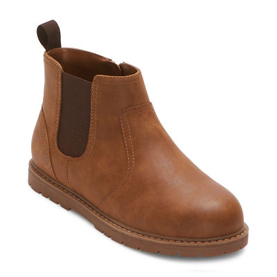 Thereabouts Little & Big  Boys Wesley Flat Heel Chelsea Boots