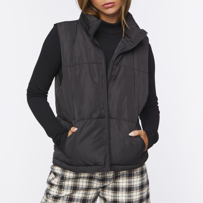 Forever 21 Juniors Puffer Womens Vest