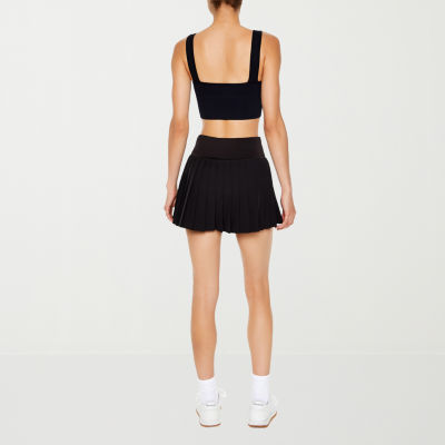 Forever 21 Active Skort Womens Mid Rise Pleated Skirt Juniors