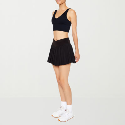 Forever 21 Active Skort Womens Mid Rise Pleated Skirt Juniors