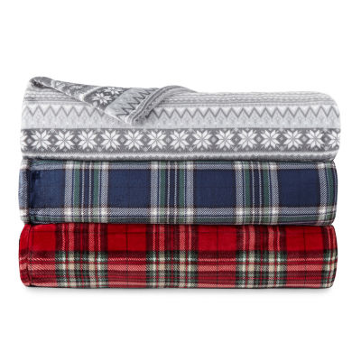 North Pole Trading Co. Family Blanket