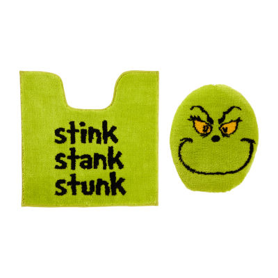 Grinch 2-pc. Bath Rug Set