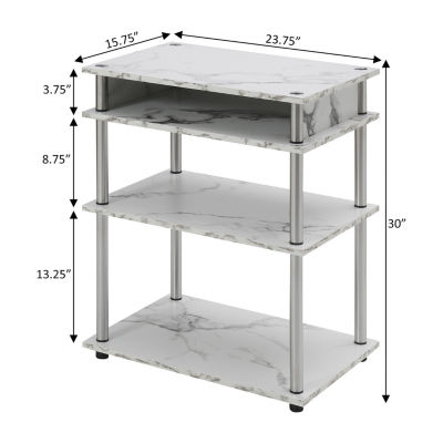 Desing2go 2-Shelf Bookshelf