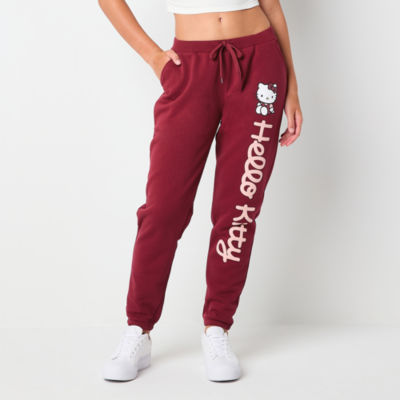 Hello Kitty Jogger Womens High Rise Pant Juniors