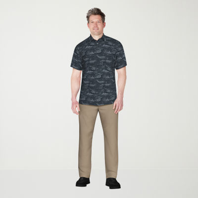 PGA Tour Shirt Color Micro Jacquard Polo