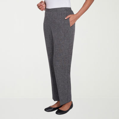 Alfred Dunner Worth Avenue Womens Straight Pull-On Pants