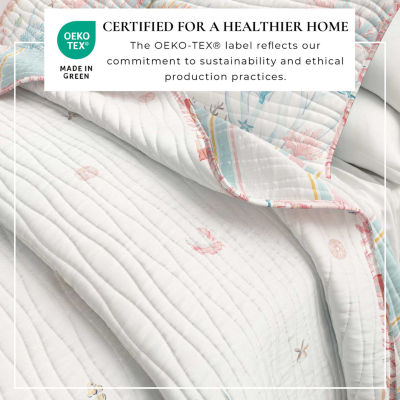 Linery Coastal Reversible Quilt Set