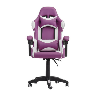 Ravagers Ergonomic Design Adjustable Height Office and Gaming Chair One Size Purple 351$