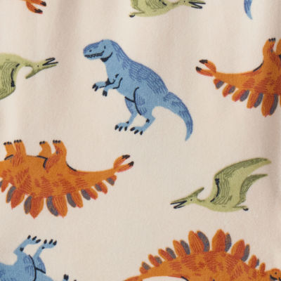 Carter's DreamPlush Velour-Velboa Toddler Boys Round Neck Long Sleeve 2-pc. Pajama Sets