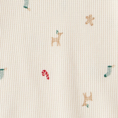 Carter's Family Matching Holiday Toddler Unisex Rib Round Neck Long Sleeve 2-pc. Matching Family Pajama Sets