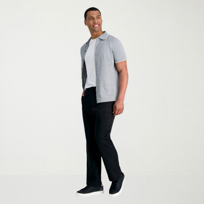 Haggar Premium Comfort Mens Classic Fit Dress Flat Front Pant
