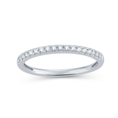 1/5 CT. Natural White Diamond 14K Gold Wedding Band