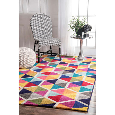 NuLoom Maris Triangle Prism Rug, One Size, Multiple Colors