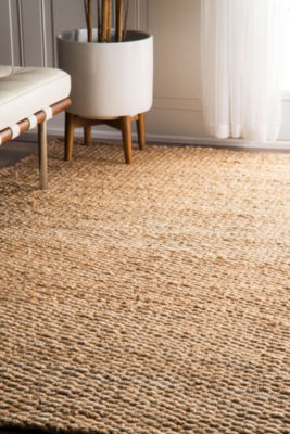 nuLoom Hand Woven Hailey Jute Rug JCPenney