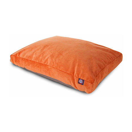 Majestic Pet Villa Collection Rectangle Pet Bed, One Size, Orange