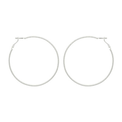 Mixit Womens 70mm Hypoallergenic Hoop Earrings