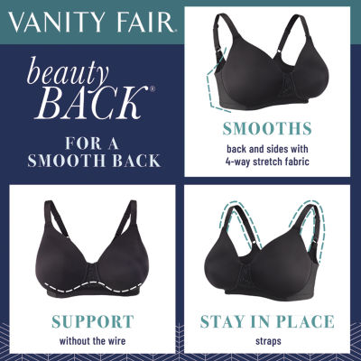 Vanity Fair Womens Beauty Back Non-padded Bra 78010 - Sheer Quartz