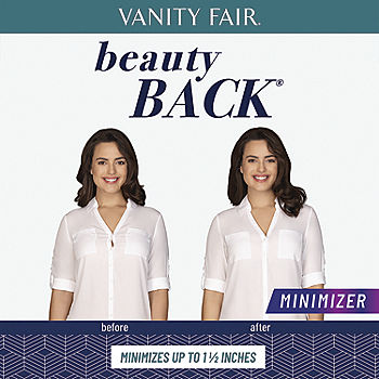 Vanity Fair Women's Beauty Back Full Figure Underwire Minimizer Bra, Style  76080
