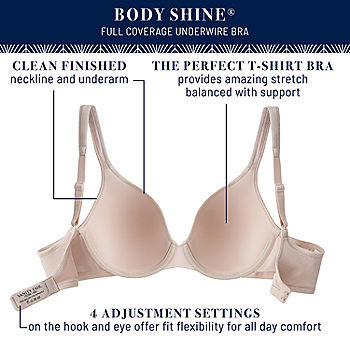 Buy Vanity Fair womens Body Shine Full Coverage T-shirt Bra