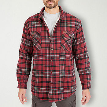 Sherpa-Lined Hooded Flannel Shirt-Jacket – Smith's Workwear