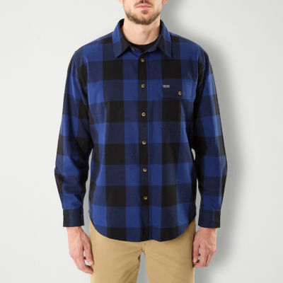 Smiths Workwear Big and Tall Mens Regular Fit Long Sleeve Flannel Shirt