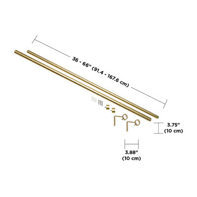 Umbra® Cappa 1" Adjustable Curtain Rod