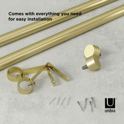 Umbra® Cappa 1" Adjustable Curtain Rod