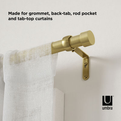 Umbra® Cappa 1" Adjustable Curtain Rod