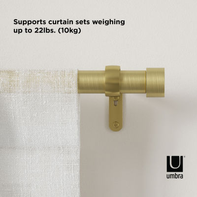 Umbra® Cappa 1" Adjustable Curtain Rod