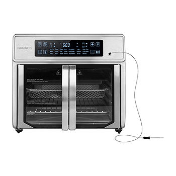  Kalorik 26 Quart Maxx Digital Air Fryer Oven Combo -  Rotisserie, Grill, 1700W, Black & Stainless Steel : Home & Kitchen