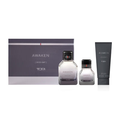 TUMI Awaken [08:00 GMT] Eau De Parfum 3-Pc Gift Set 3.4 Oz ($230 Value)