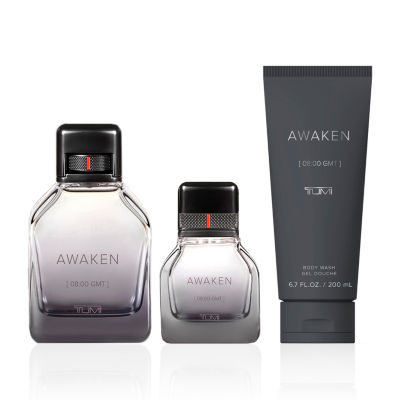 TUMI Awaken [08:00 GMT] Eau De Parfum 3-Pc Gift Set 3.4 Oz ($230 Value)
