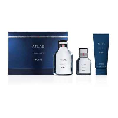 TUMI Atlas [00:00 GMT] Eau De Parfum 3-Pc Gift Set 3.4 Oz ($230 Value)